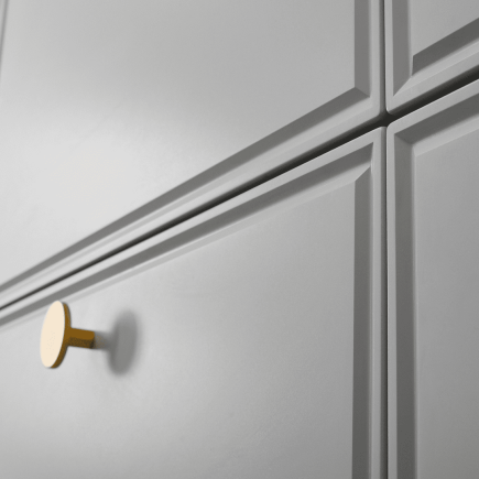 Acheter Double-porte pour meuble d'angle blanc brillant, L26xH80cm GUSTAV pour cuisine Metod | RYK 2