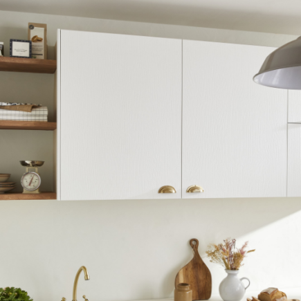 Acheter Double-porte pour meuble d'angle blanc , L30xH70cm SYLVE pour cuisine Faktum | RYK 2